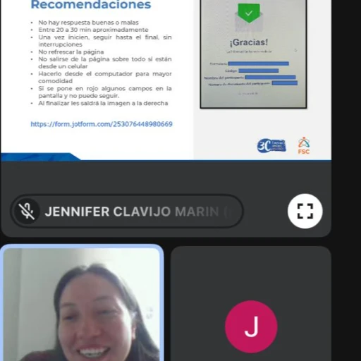 Segunda Reunión Virtual IEGCC – Fundación Saldarriaga Concha sobre Educación Socioemocional 2026💙🧡